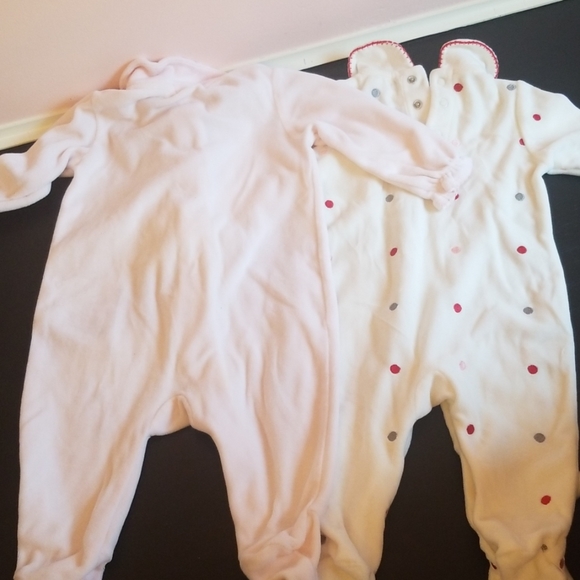 FIRST MOMENT LAYETTE velour set - Picture 2 of 7
